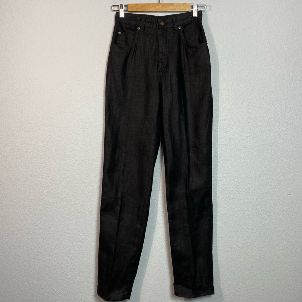 Vintage 80's Banana Republic Safari and Travel‎ Clothing 100% Linen Pants